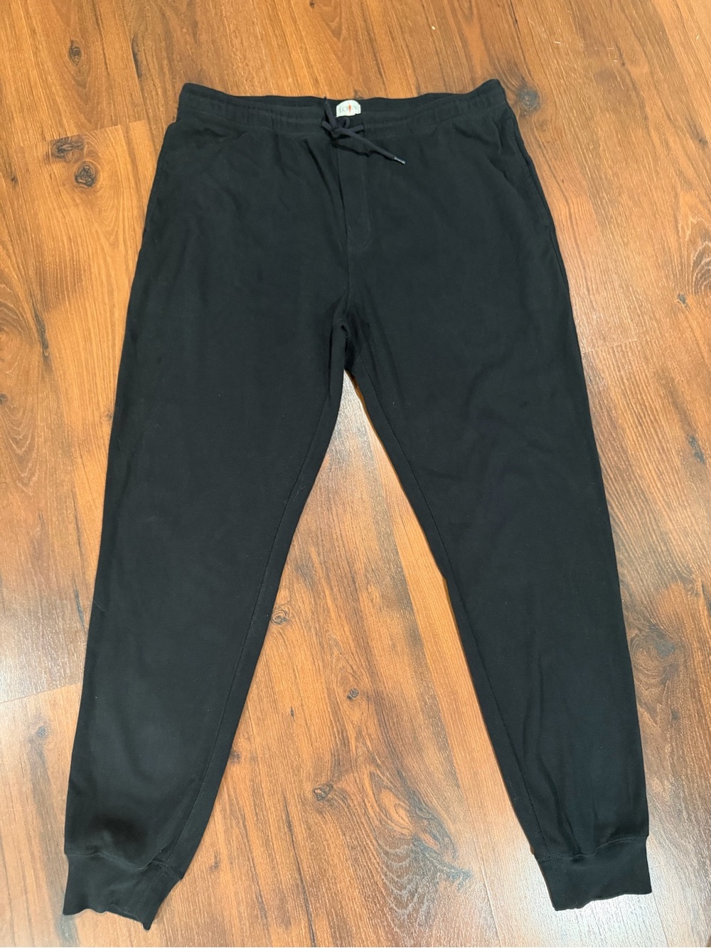 Vintage J. Crew men's black joggers sweatpants Sz Large